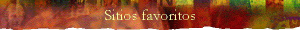 Sitios favoritos